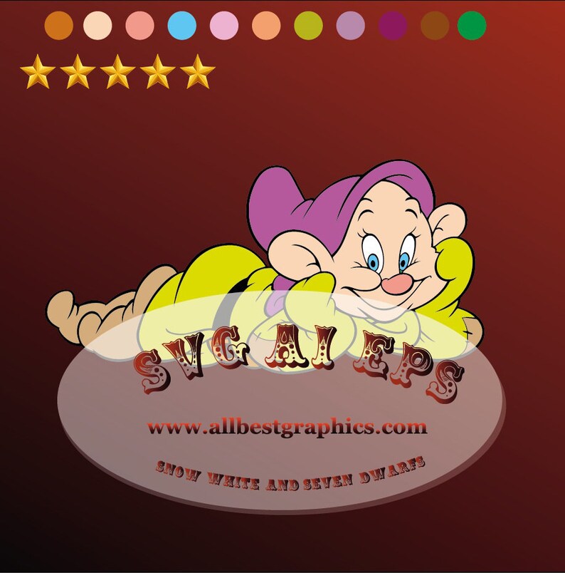 Free Free 209 Snow White And Seven Dwarfs Svg SVG PNG EPS DXF File