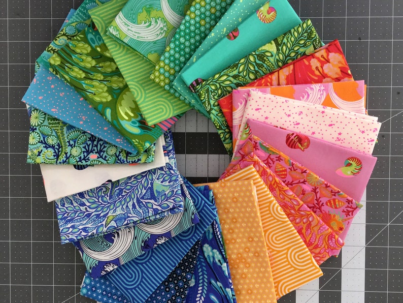 Tula Pink ZUMA 12 Yard Bundle 24 Prints by Free Spirit