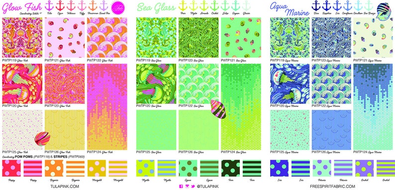 Tula Pink ZUMA 12 Yard Bundle 24 Prints by Free Spirit