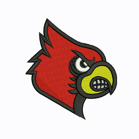 Louisville cardinals Embroidery design 10 Size INSTANT Etsy
