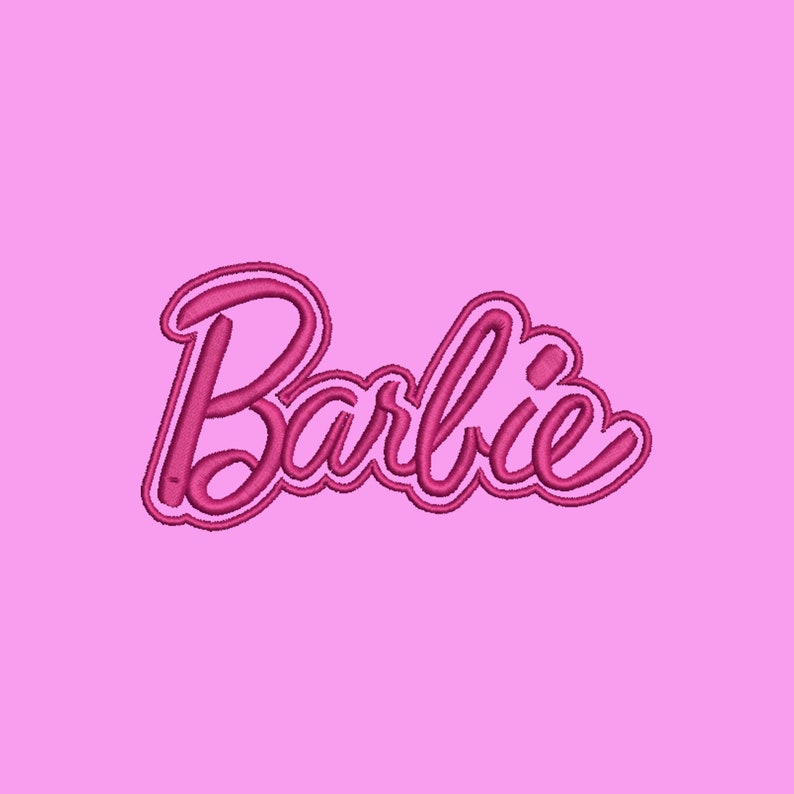 Barbie Embroidery design 6 Size INSTANT download machine | Etsy