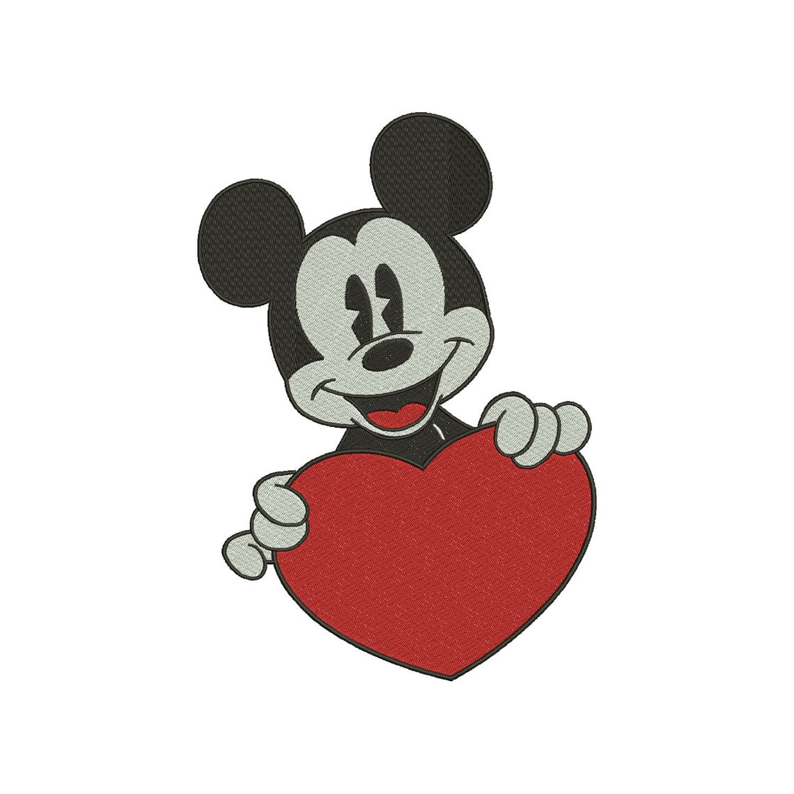 Mickey Mouse Embroidery design 4 Size INSTANT download 8 Etsy