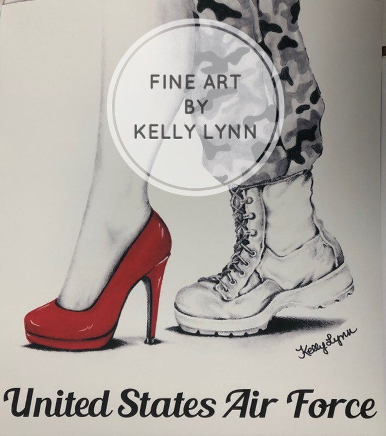air force high heels