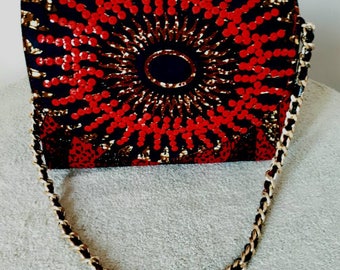 Afrikaanse print tas