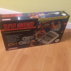 Boîte / Coffret / Cover / Boite Super Nintendo Snes Street Fightet 2