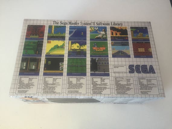Box / Box / Cover / Boite Sega Master System 2 - Etsy Box / Box / Cover / Boite Sega Master System 2 - Etsy