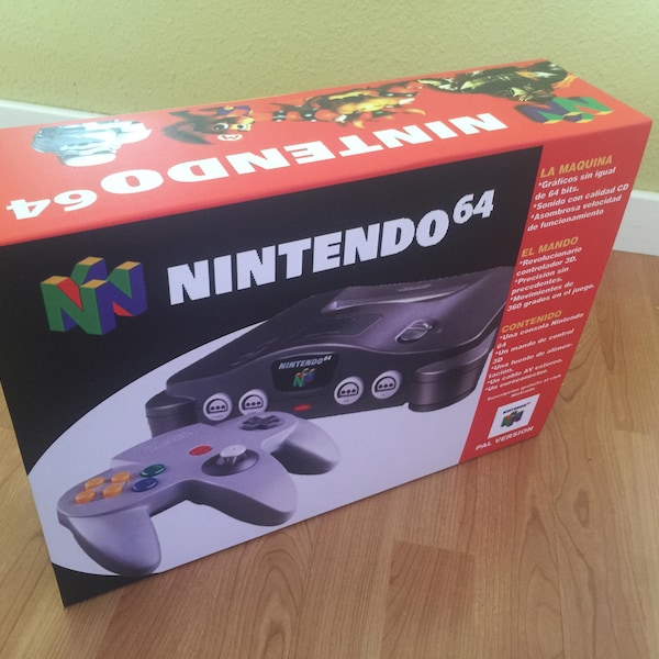 Boite / Boite / Cover / Boite Nintendo 64