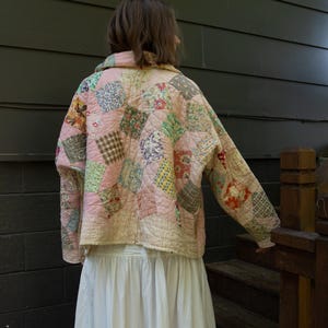 Cartões postais de Paris Quilt Coat