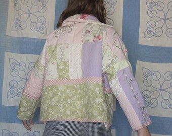 Vintage Floral Quilt Coats