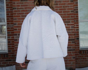 Snowflake Quilt Coat