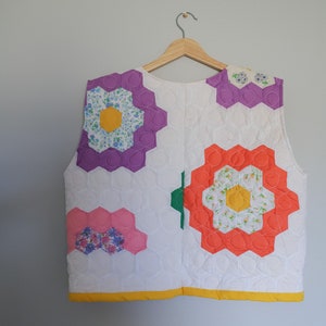 Blumen Garten Quilt Tank Top Bild 5