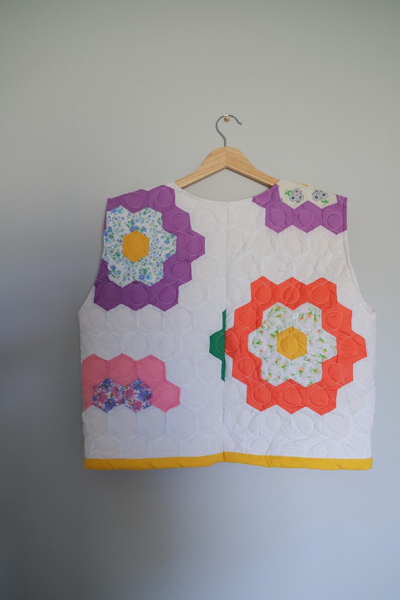 Blumen Garten Quilt Tank Top Bild 5