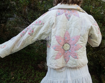 Daisy Fields Quilt Coat