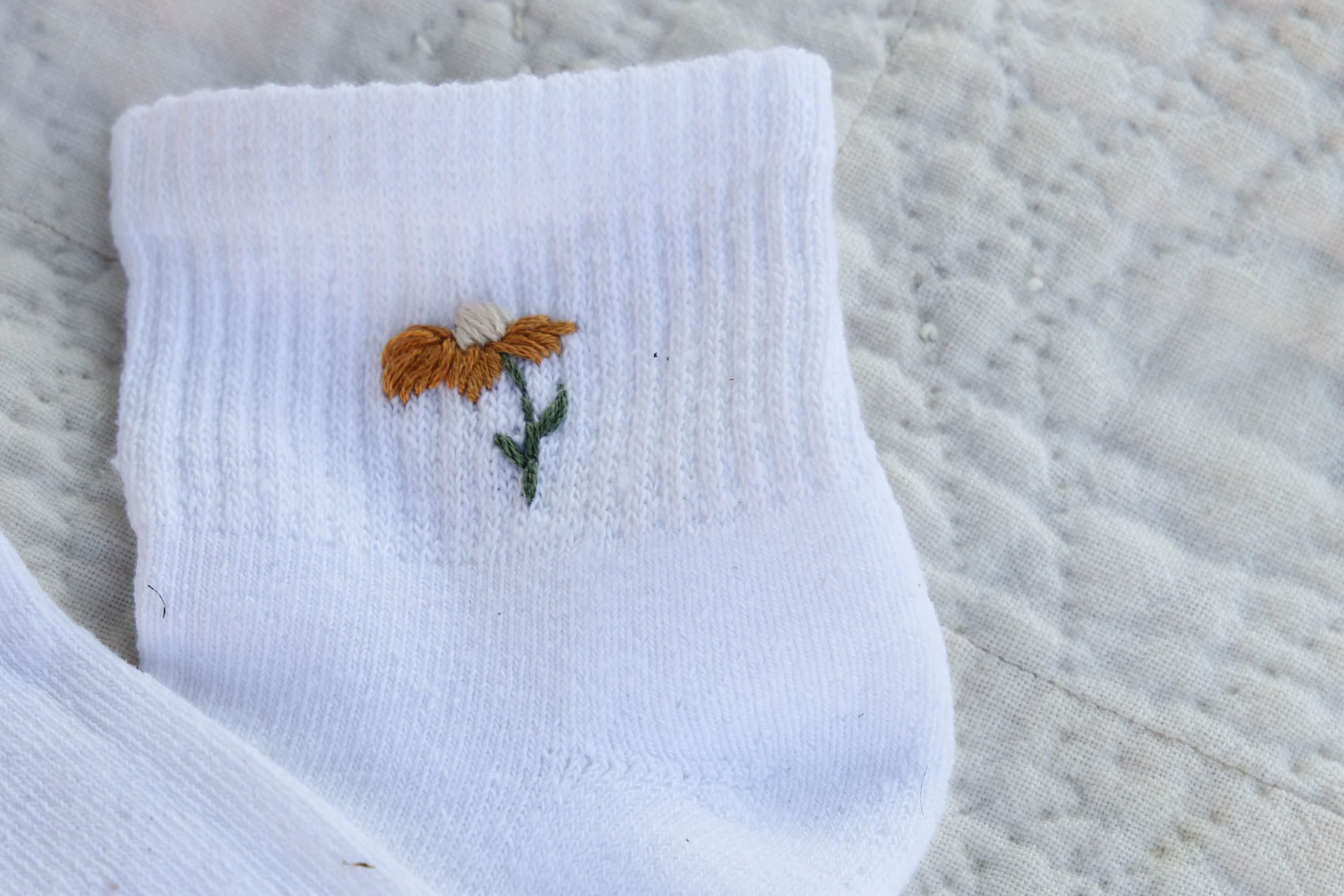 Hand Embroidered Socks / Unique Socks Etsy
