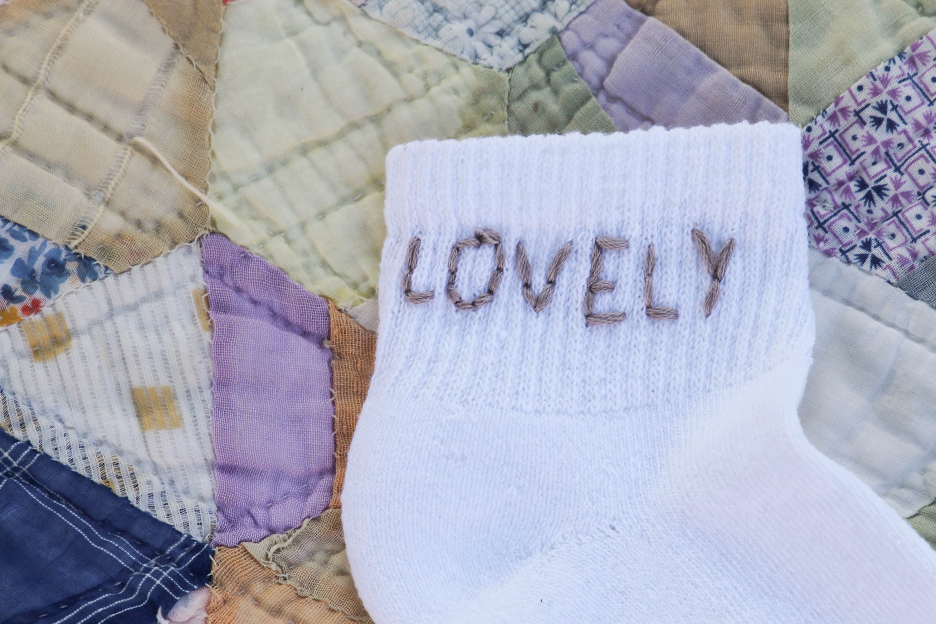 Hand Embroidered Socks / Unique Socks Etsy