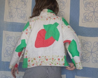 Strawberry Quilt Coat