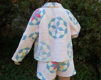 Falling Stars Quilt Coat