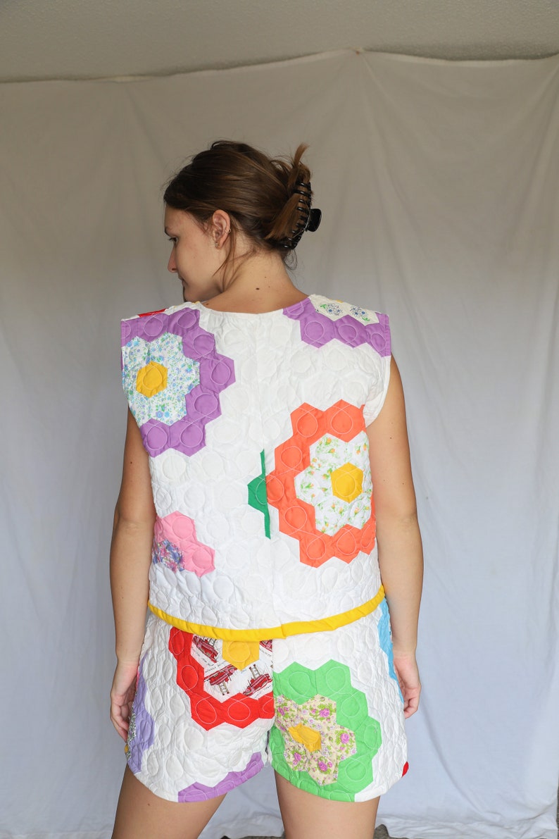 Flower Garden Quilt Tank Top image 2