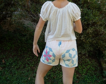 Falling Stars Quilt Shorts