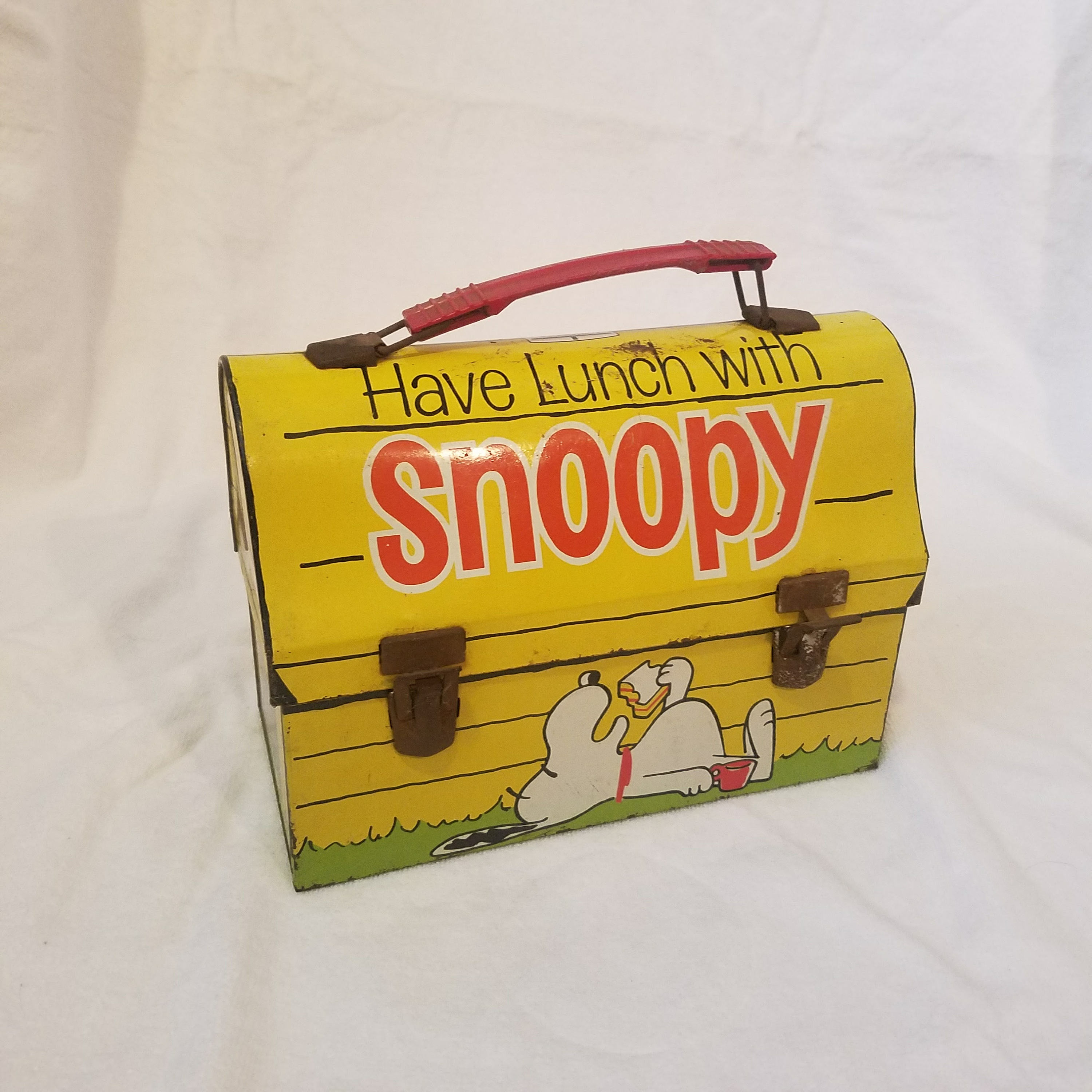 snoopy lunch box 1968