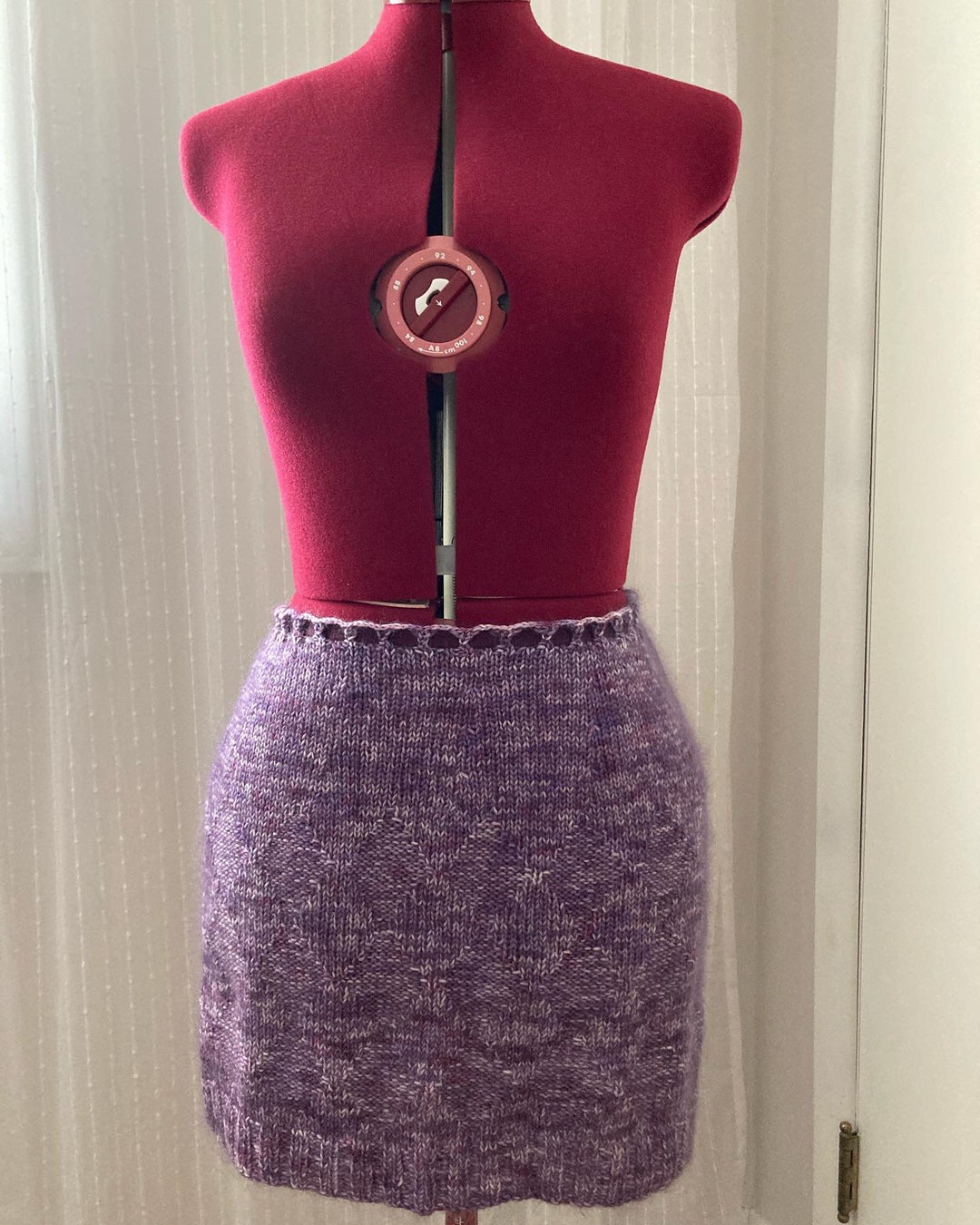 Knitting Pattern, DIGITAL DOWNLOAD, Mini Skirt Knitting Pattern