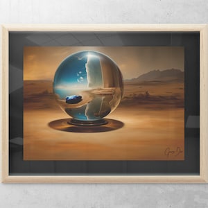 Future is Back | Wall Art Painting |Surreal Artwork | Limited Edition Print |