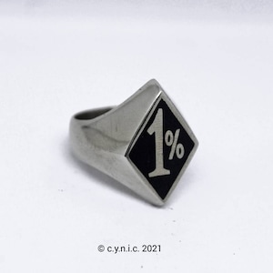 One percenter ring - Etsy 日本