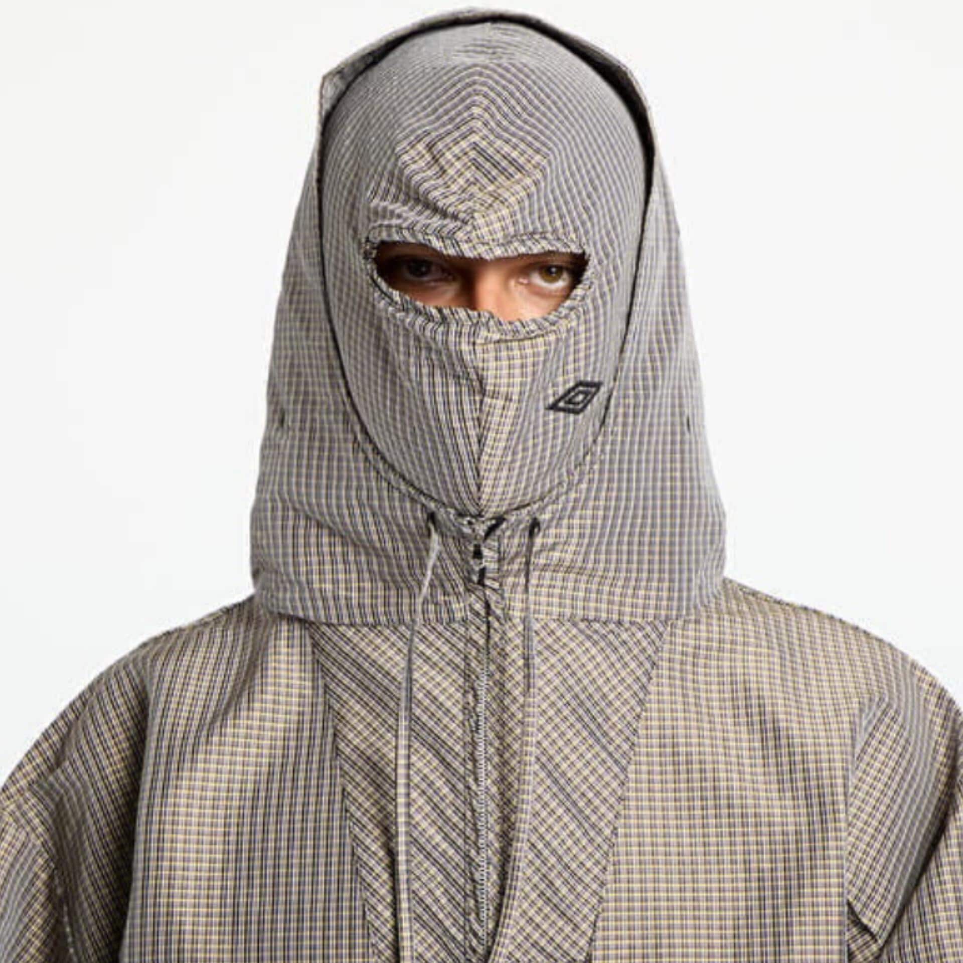Umbro Slam Jam Penalty Culture Cult Unity Masked Checked Anorak