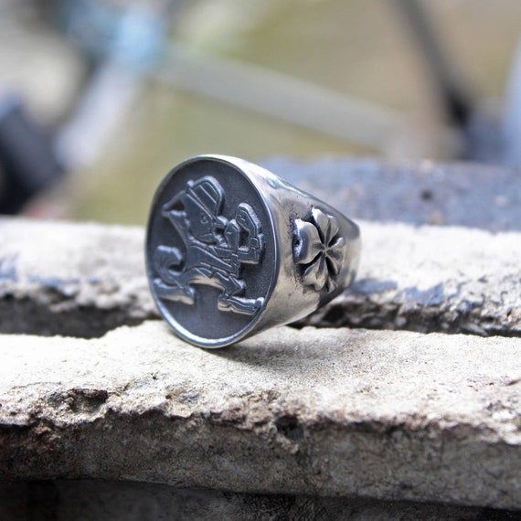 Chevaliere de combat irlandais Dukes up bague en etain sans plomb oxyde cadeau parfait pour votre famille. Etsy France