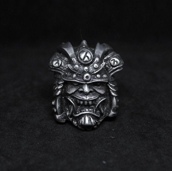 Samurai Ronin Japanese Warrior Ring Handmade Lead Free Pewter - Etsy