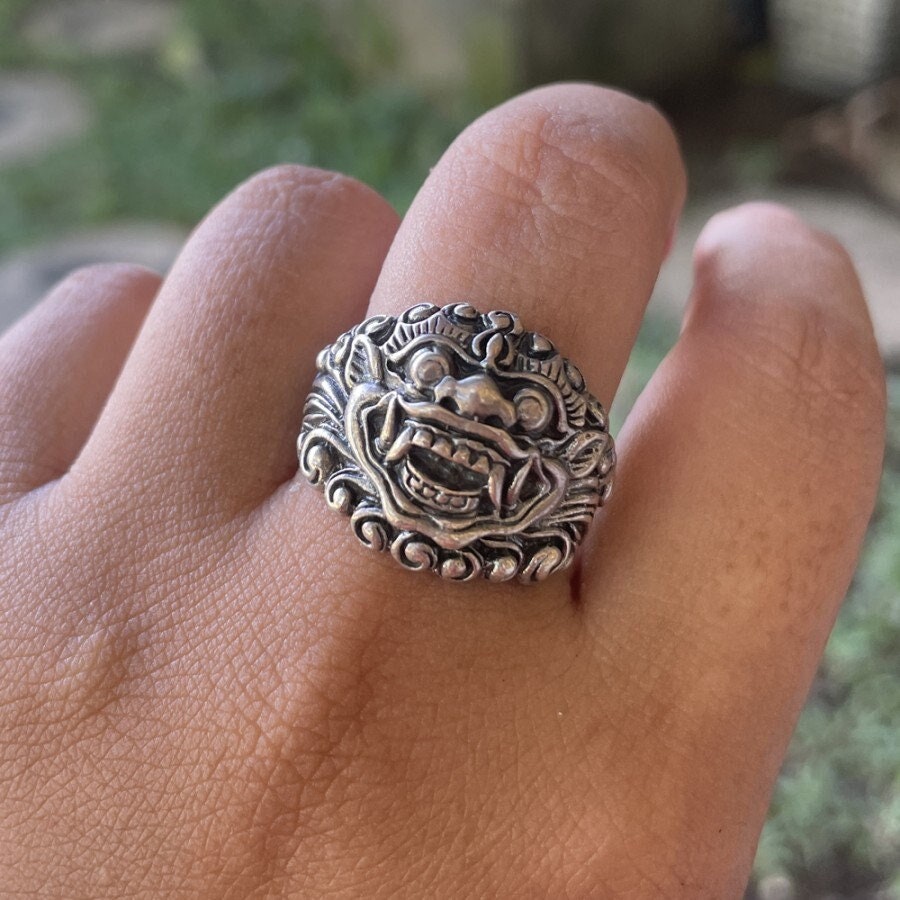 Bali Barong Ring - Etsy