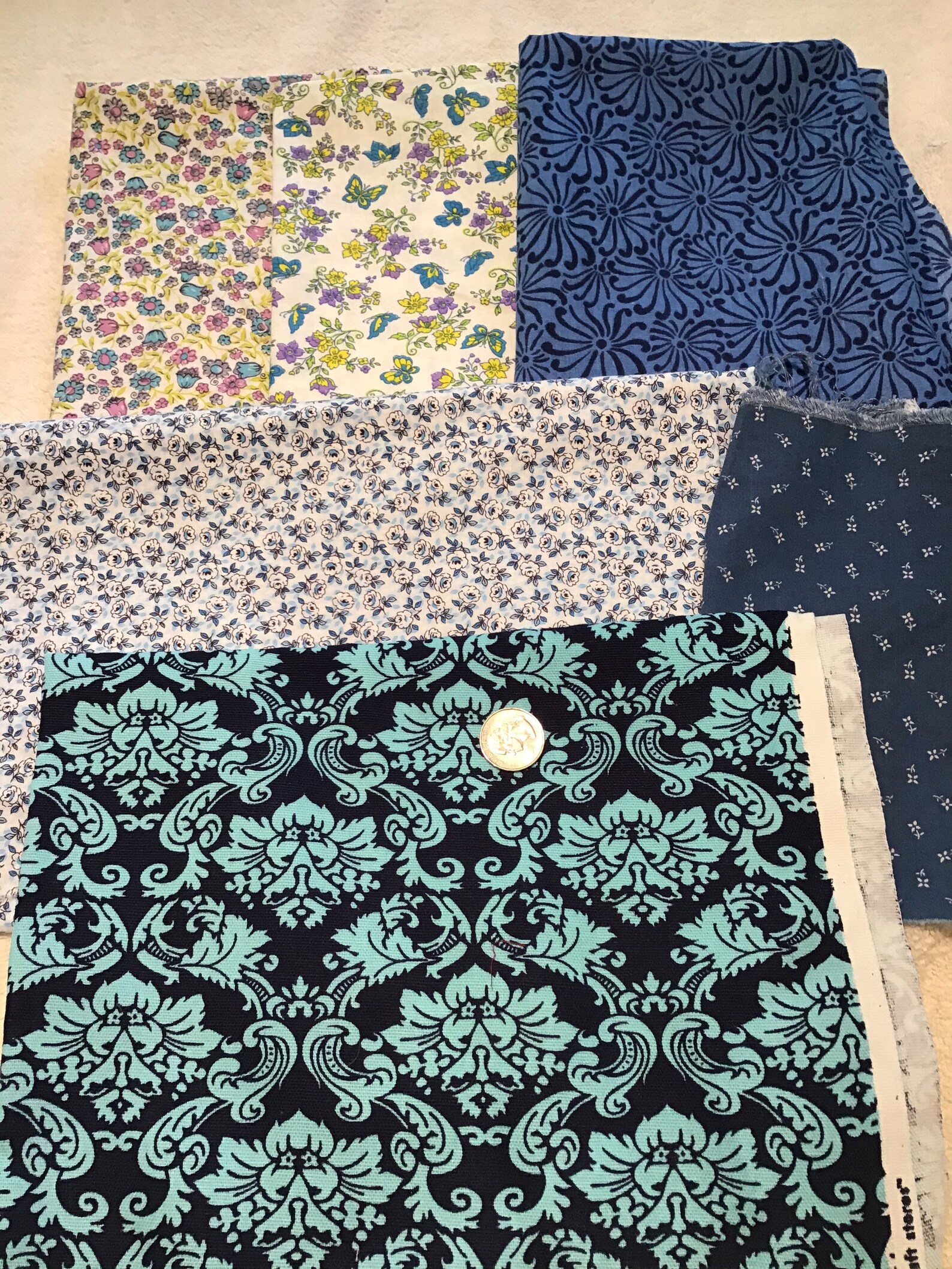 Destash cotton fabric Etsy