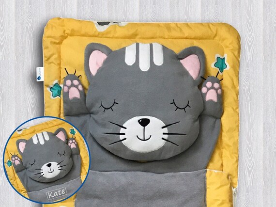 Kid Sleeping Bag Personalized Toddler Nap Mat Preschool Etsy