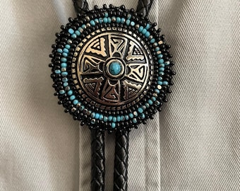 Bolo Ties: Native Beadwork Designs