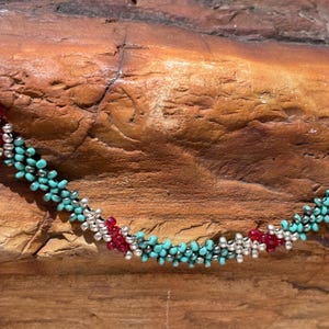 Native Peyote Style Beaded Necklaces