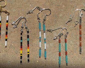 Native & Unique Handmade Single Rod Earrings