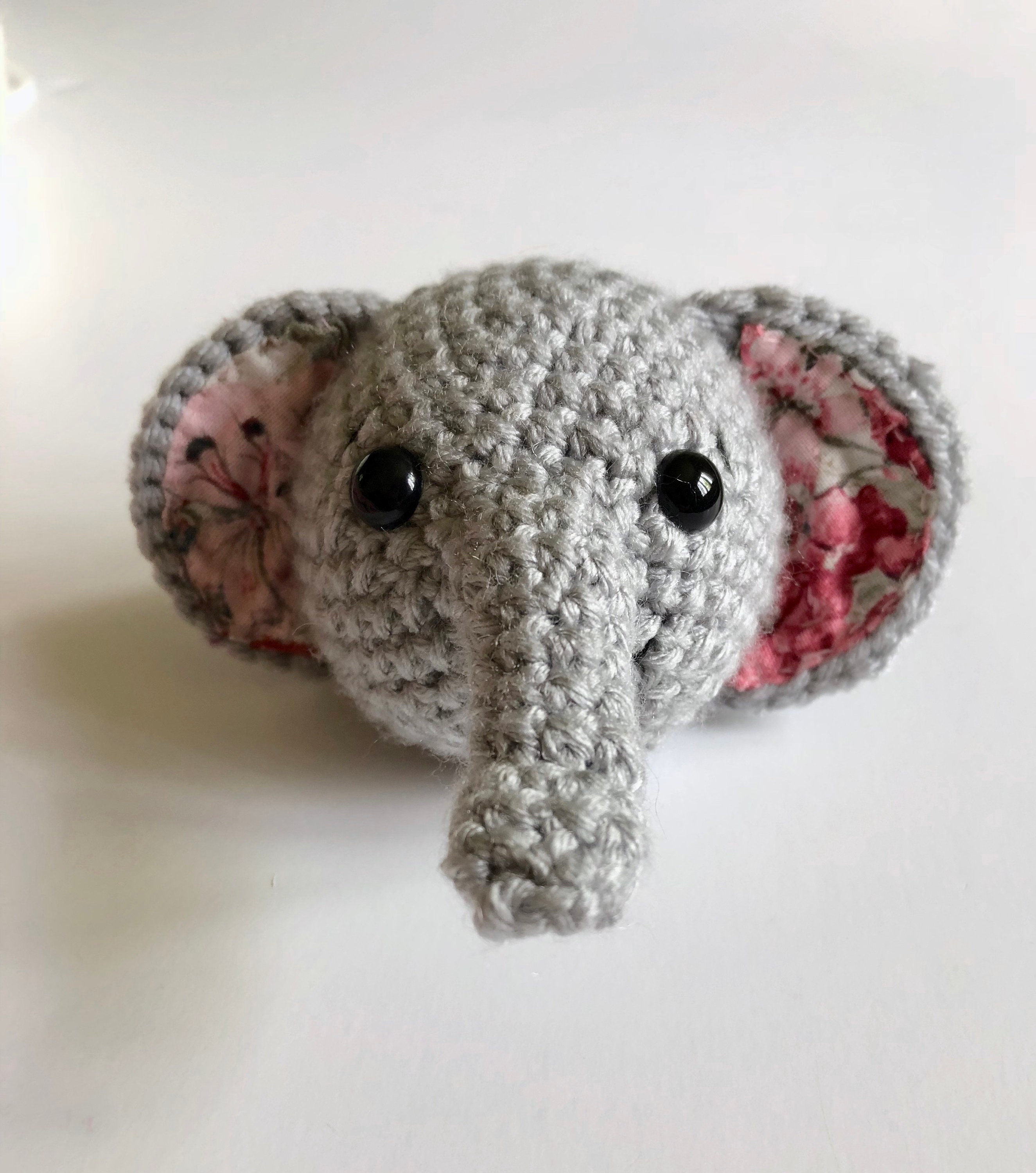 PDF Pattern: Ellie the Elephant Lovey- Crochet Pattern - Etsy