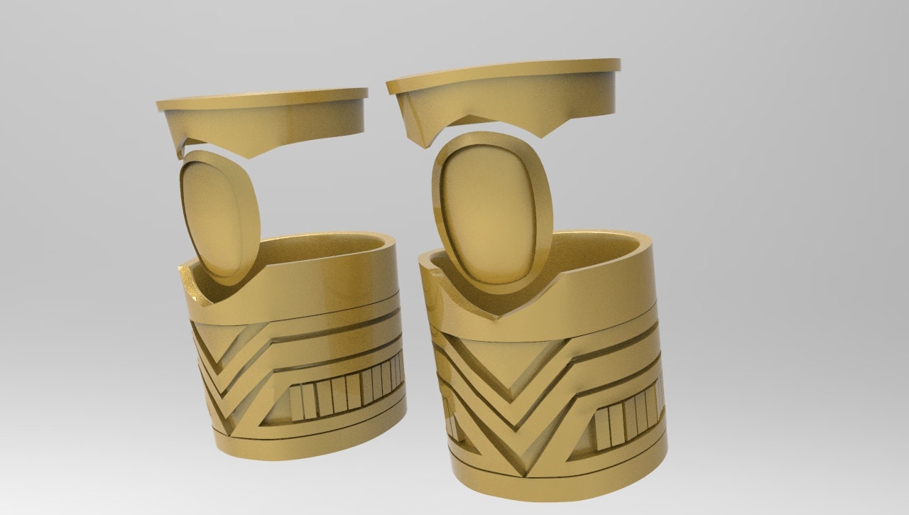 Gold Zeo Ranger Complete Armor for 3D Printing (STL) - Etsy