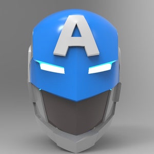 Civil Warrior Helmet 3D Print File (stl)