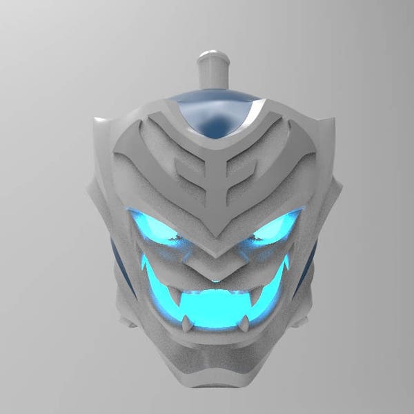 Genji Baihu Helmet 3D Print File (stl)