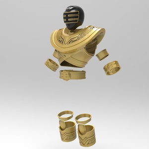 gold zeo ranger shirt
