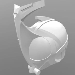 Kabuto Helmet from Kamen Rider 3D Print File stl image 7