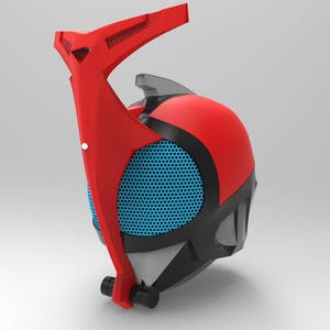 Kabuto Helmet from Kamen Rider 3D Print File stl image 2