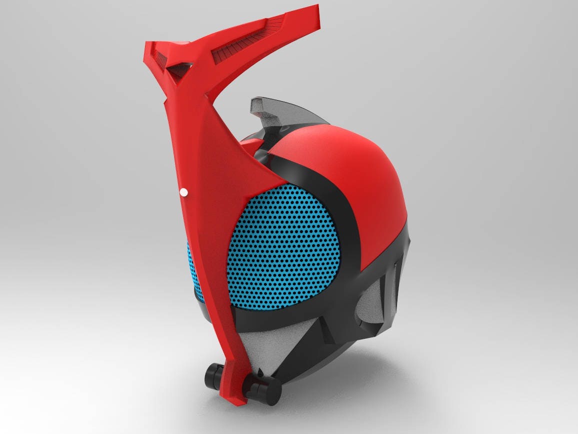 仮面ライダー 3D プリント ファイル (stl) のカブト ヘルメット