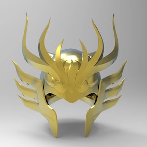 Saint Seiya Libra Myth Cloth EX helmet 3D Print File (stl)
