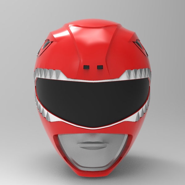 Red Ranger Helm 3D Druck-Datei (Stl)