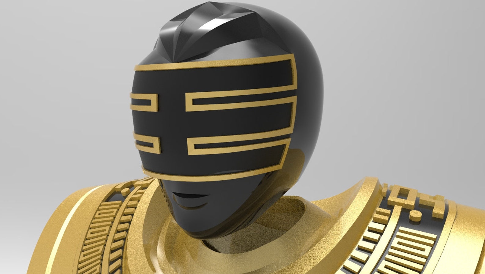 Gold Zeo Ranger Complete Armor for 3D Printing (STL) - Etsy