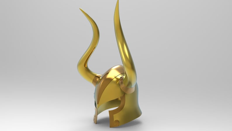 Capricon Shura Helmet from Saint Seiya for 3D printing 3D Print File stl image 2