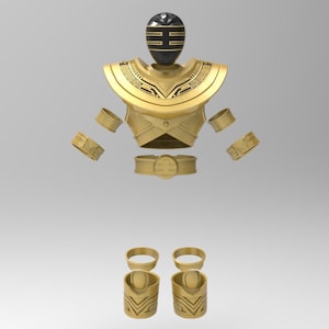 gold zeo ranger shirt