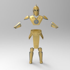 Dr. Fate Complete Armor for 3d Printing (.stl)